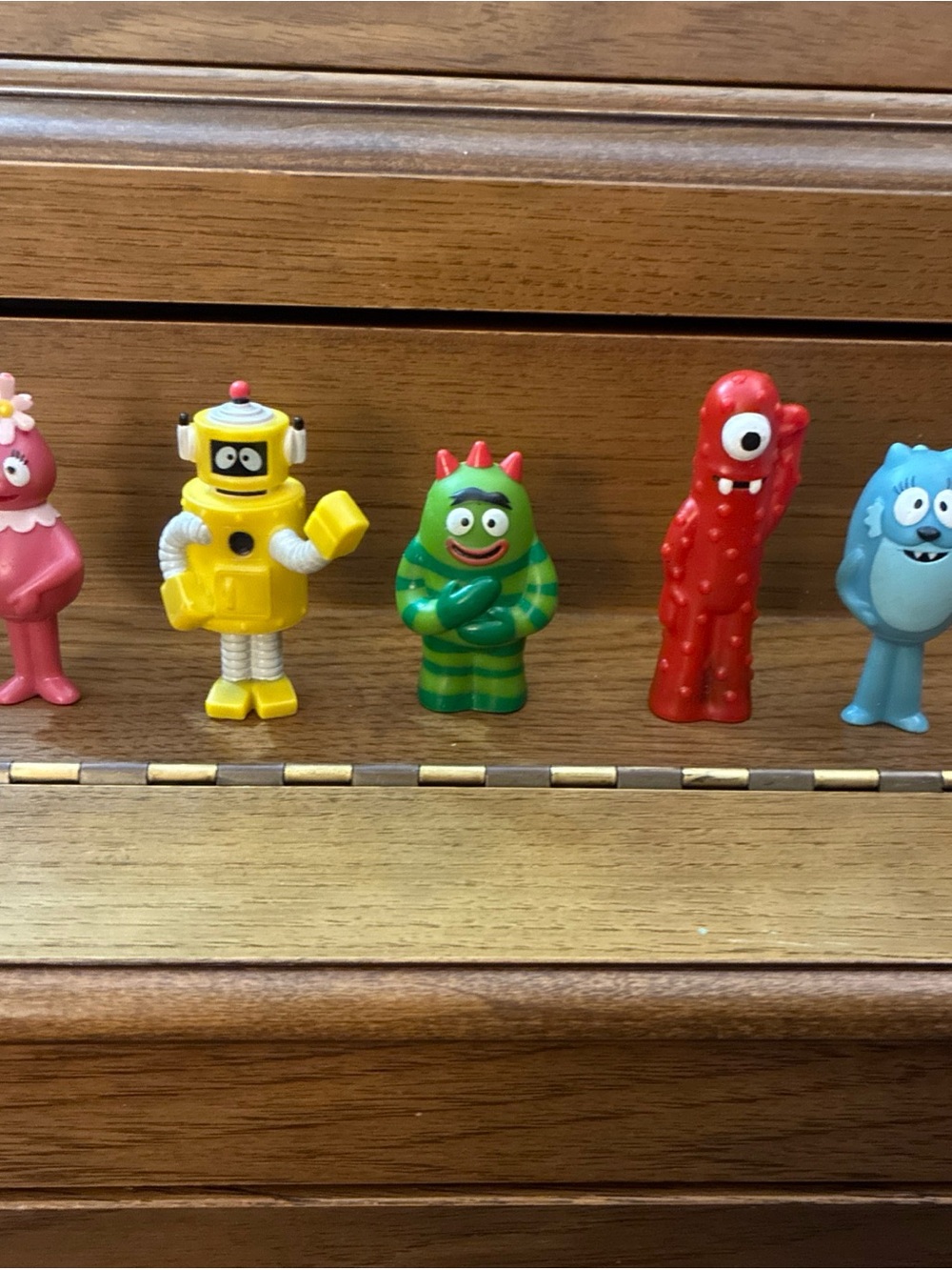YO GABBA GABBA GANG 2013 Figures Jazwares Set Of 5 Brobee Muno Toodee Plex Foofa